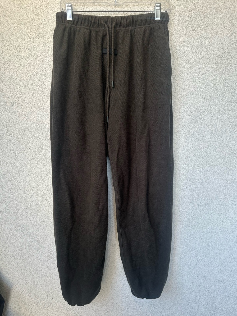 Fear of God Essentials Sweatpants | Dark Brown | 100% Cotton | Size S/P